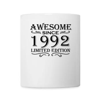 1992 - Jahrgang 1992 - Fantastisch seit 1992 - Tasse - Weiß - Vorne