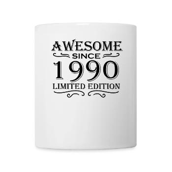 1990 - Tasse - Weiß - Vorne