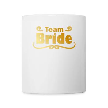 Team Bride en or - Mug blanc - blanc - Devant