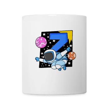 7 Geburtstag Junge - 7 Jahre alt - Ich bin 7 - Tasse - Weiß - Vorne