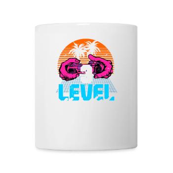 Level 3 Unlocked 3rd Birthday Gamer 80s retro - Mug - white - Front