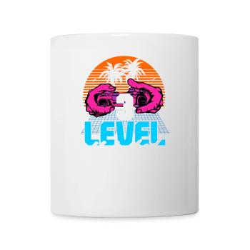 Level 3 Unlocked 3rd Birthday Gamer 80s retro - Mug - white - Front