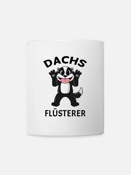 Dachs Dachse - Tasse - Weiß