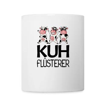 Kuh Kühe - Tasse - Weiß - Vorne