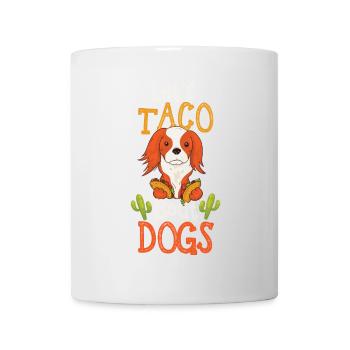 Let’s Taco' Bout Cavalier King Charles Épagneul - Mug blanc - blanc - Devant