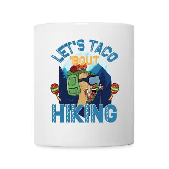 Randonnée Let’s Taco' Bout - Mug blanc - blanc - Devant