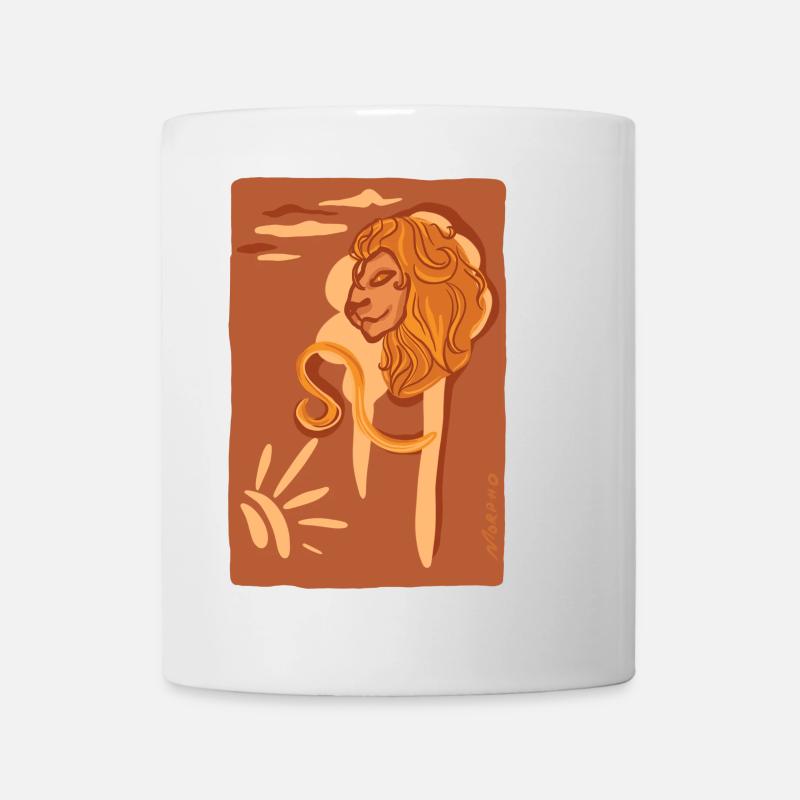 Leo Zodiac - Mug - white
