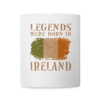 Vintage Design Irish Flag Ireland - Mug - white - Front
