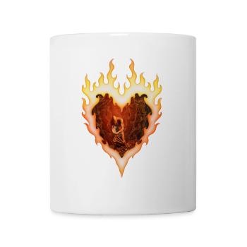 in the dark night - Mug - white - Front