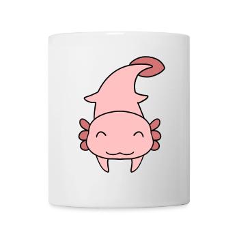 Süßes Axolotl - Tasse - Weiß - Vorne
