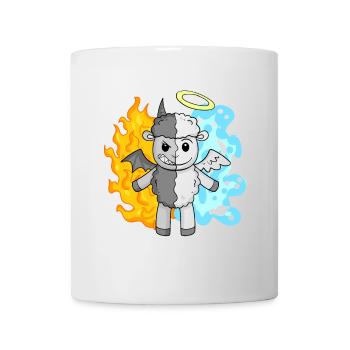 Sheep - Angels and Devils - Mug - white - Front