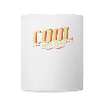 Cool seit 1982 - Tasse - Weiß - Vorne