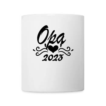 Opa 2023 - Tasse - Weiß - Vorne