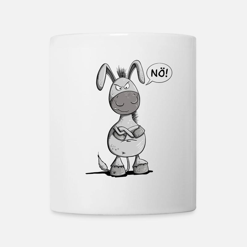 Nö Esel I Einfach Nö I - Tasse - Weiß