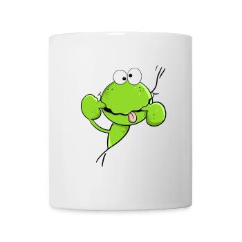 Cheeky Quak Frog I Frog Cartoon MODARTIS - Mug - white - Front
