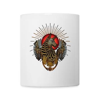 Die dunklen Anubis - Tasse - Weiß - Vorne