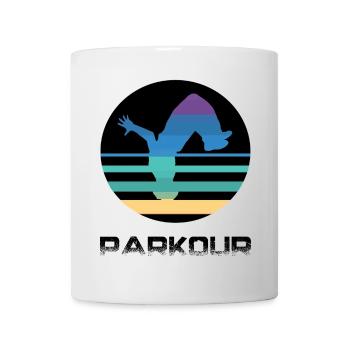 Parkour - Mug blanc - blanc - Devant