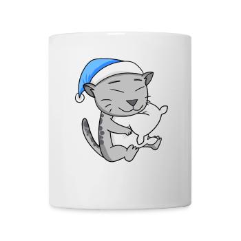 Katze Katzenrasse Ägyptische Mau - Tasse - Weiß - Vorne