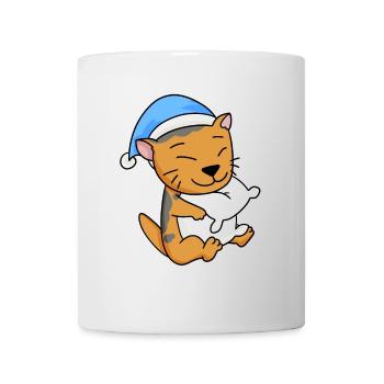 Cat Cat Breed Scottish Folding Ear Cat - Mug - white - Front