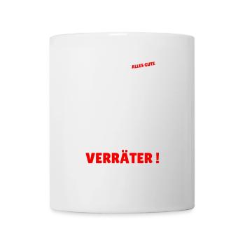 Alles gute für deinen neuen Job Verräter Abschied - Tasse - Weiß - Vorne