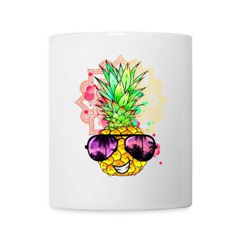 Pineapple Mandala - Mug - white - Front