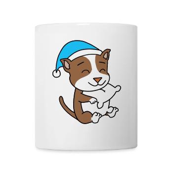 Dog Dog Breed American Staffordshire Terrier - Mug - white - Front