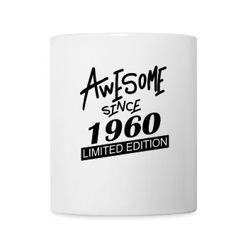 1960 - Jahrgang 1960 - Tasse - Weiß - Vorne