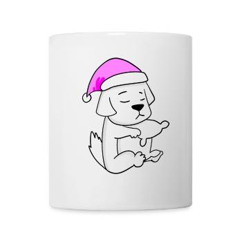 Hund Hunderasse Pyrenäenberghund - Tasse - Weiß - Vorne
