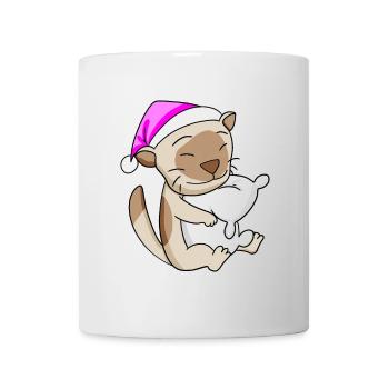 Katze Katzenrasse Burma-Katze - Tasse - Weiß - Vorne