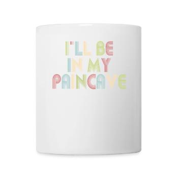 I'll Be In My Paincave Triathlon - Mug - white - Front