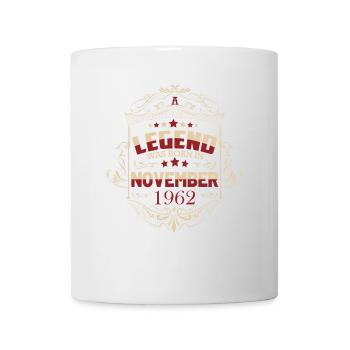 Dictons d’anniversaire novembre 1962 60 ans Homme - Mug blanc - blanc - Devant