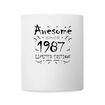 1987 - Fantastique depuis 1987 - Né en 1987 - Mug blanc - blanc - Devant