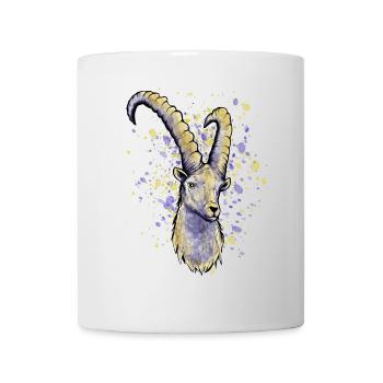 Astrologie capricorne - Mug blanc - blanc - Devant