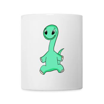 Dino Motif - Mug - white - Front