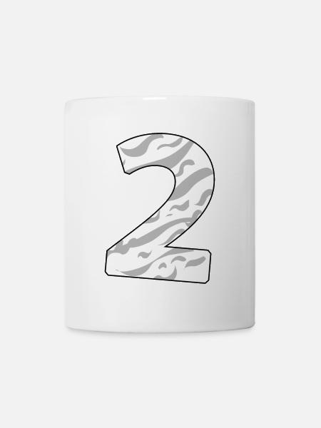 2 - Tasse - Weiß