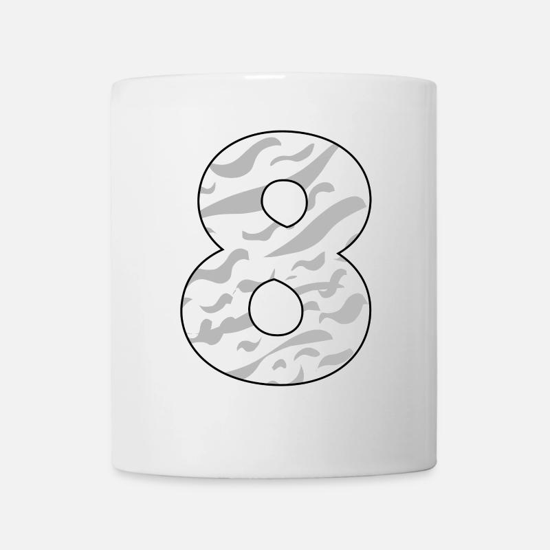 8 - Mug blanc - blanc
