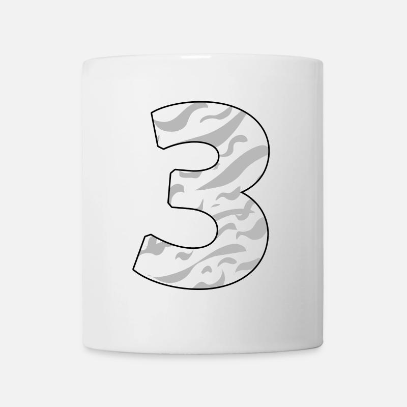 3 - Tasse - Weiß