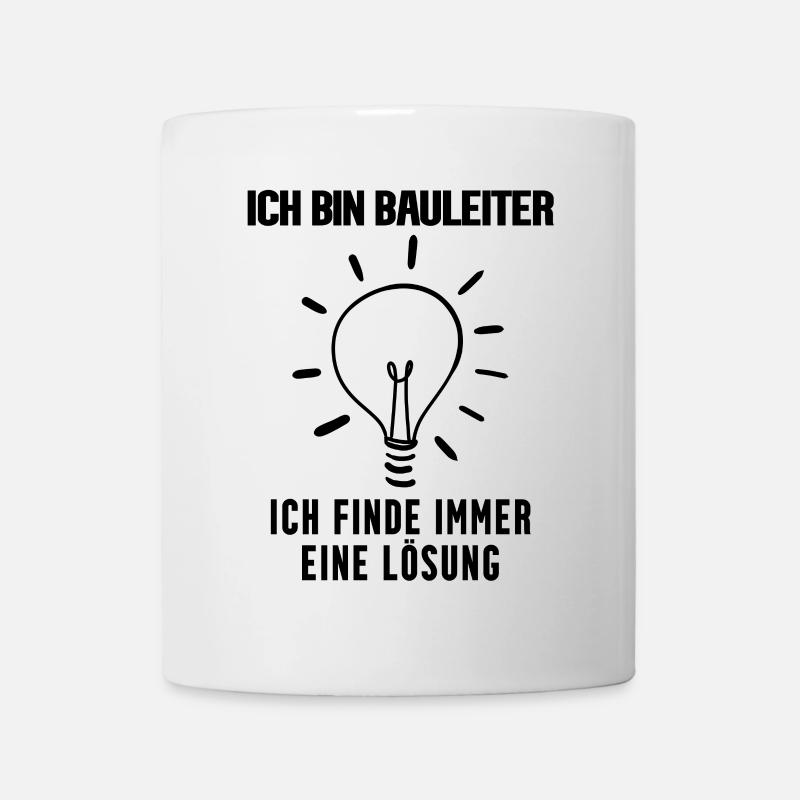 Bauleiter - Tasse - Weiß