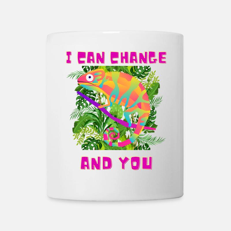 Funny Chameleon ;) - Mug - white