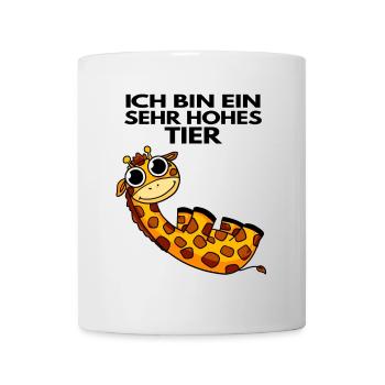 Teamleiter Giraffe Trainer Leitung Chef - Tasse - Weiß - Vorne