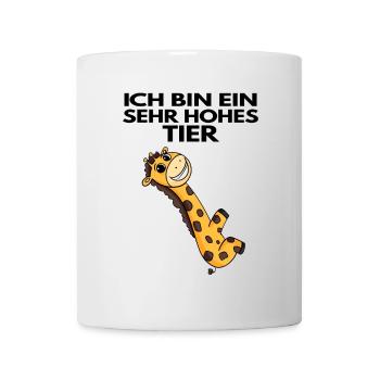 Teamleiter Giraffe Trainer Leitung Chef - Tasse - Weiß - Vorne