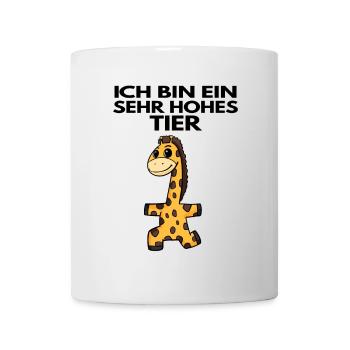 Teamleiter Giraffe Trainer Leitung Chef - Tasse - Weiß - Vorne