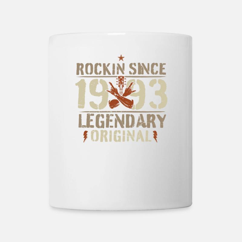 1993 29 Jahre Rock and Roll Geburtstag Geschenk - Tasse - Weiß