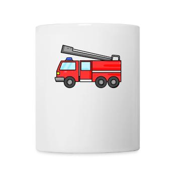 Fire Brigade Car - Mug - white - Front