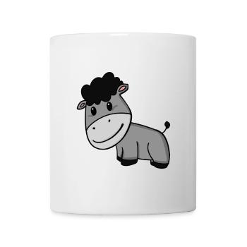Esel - Tasse - Weiß - Vorne