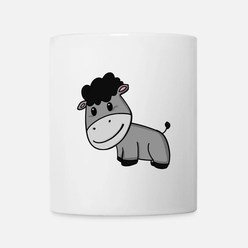 Esel - Tasse - Weiß