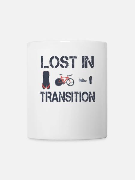 Lost In Transition Triathlet Triathlon - Tasse - Weiß
