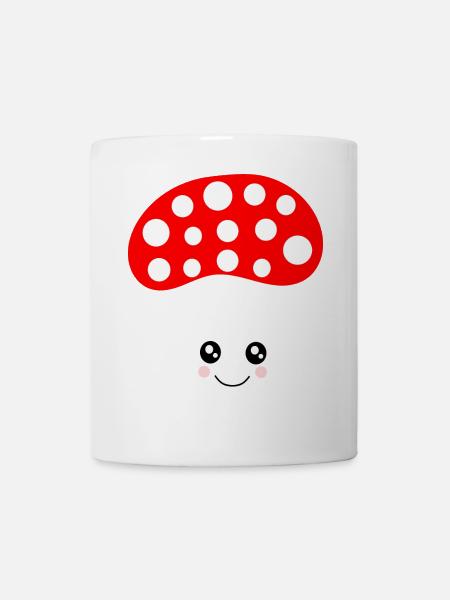 Pilz Fliegenpilz Geschenk Geburt Babyparty Taufe - Tasse - Weiß