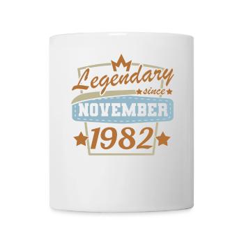November 1982 Geburtstag Retro Geburtstag - Tasse - Weiß - Vorne