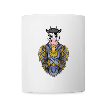 Knight Cow Crusader - Mug - white - Front